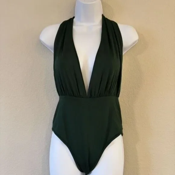 Green Bodysuit - Picture 1 of 6